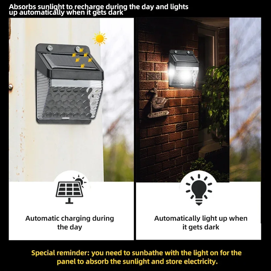 Lampa solarna LED z czujnikiem – Lighting Decoration Ideas recenzja i cena