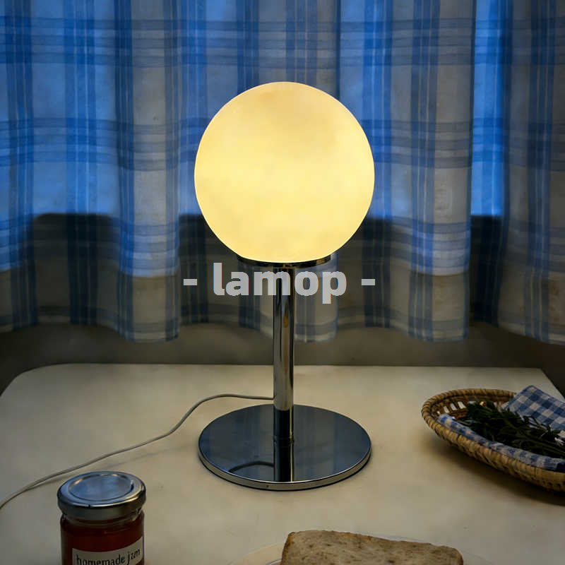 Lampa stołowa z mlecznobiałą,  – Decor Lighting Lamps recenzja i cena