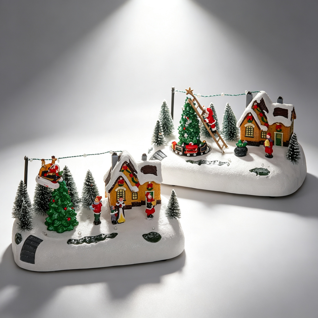 Muzyczna świąteczna dekoracja  – Up Lighting Decor recenzja i cena